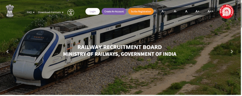 RRB Section Controller 368 Post online Form 2025