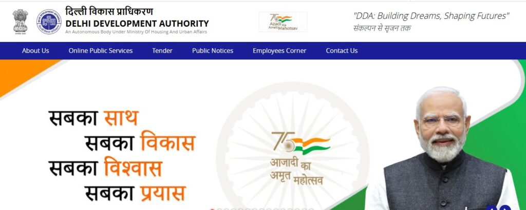 DDA Group A, B, C 1732 Posts Online Form 2025