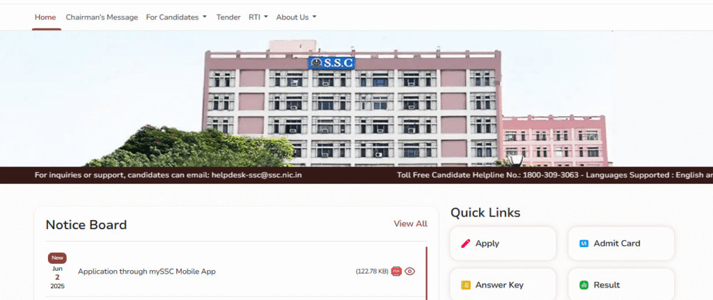 SSC MTS and Havaldar 2025- Vacancy Details