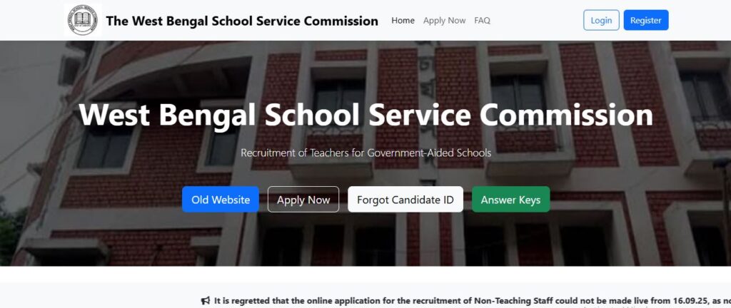WBSSC Group C and D 8477 Posts Online Form 2025