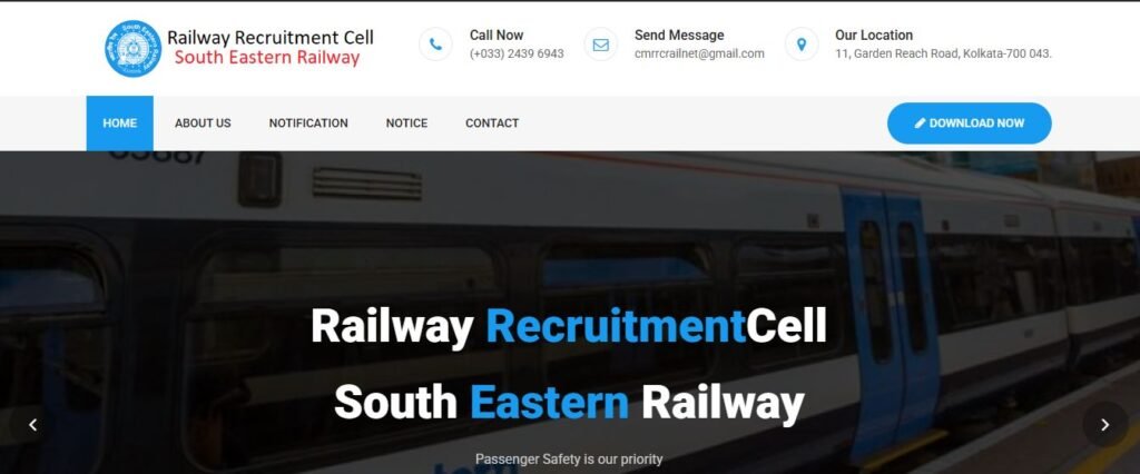 RRC South Eastern Railway Apprentice 1785 Posts Online Form 2025