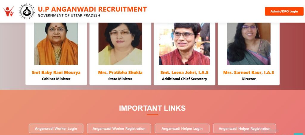 UP Anganwadi Bharti 41360 Posts Online Form 2025