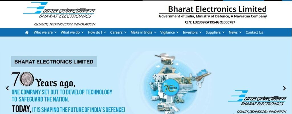 BEL Graduate Apprentice Online Form 2025