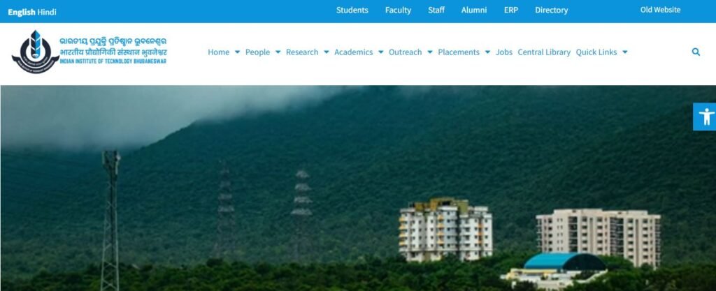 IIT Bhubaneswar Non-Teaching Staff Online Form 2025