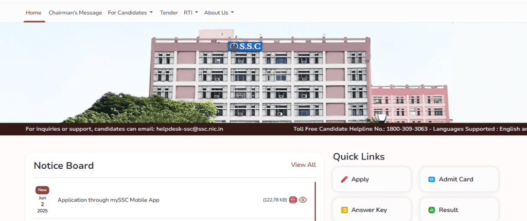 SSC GD Constable 25487 Posts Online Form 2025