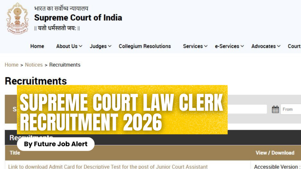 Supreme Court Law Clerk