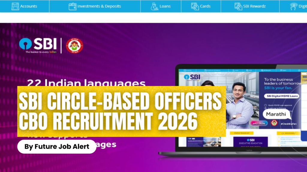 SBI Circle-Based Officers CBO 2026