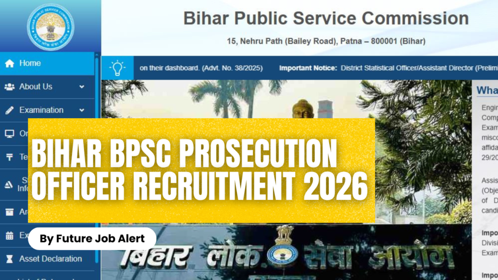 Bihar BPSC Prosecution Officer