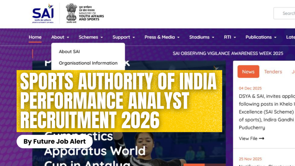 Sports Authority of India Performance Analyst