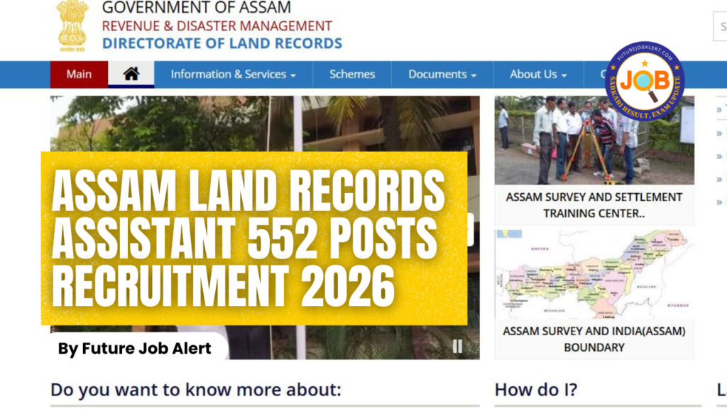 Assam Land Records Assistant
