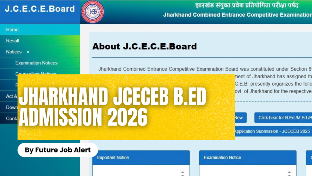 Jharkhand JCECEB B.Ed