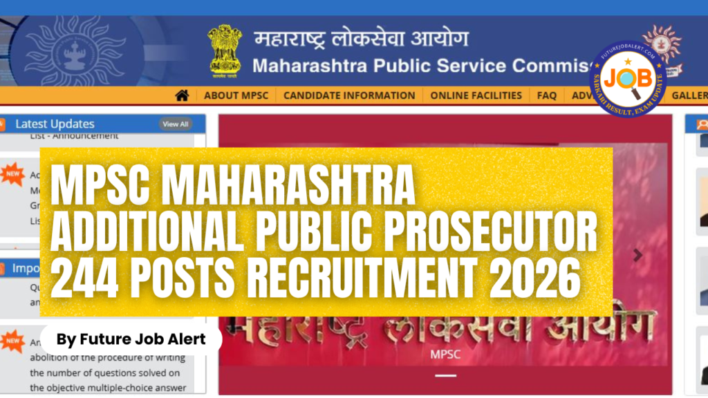 MPSC Maharashtra Additional Public Prosecutor