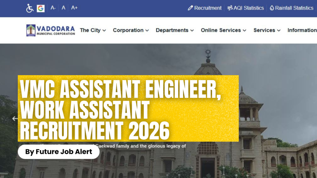 VMC Assistant Engineer, Work Assistant