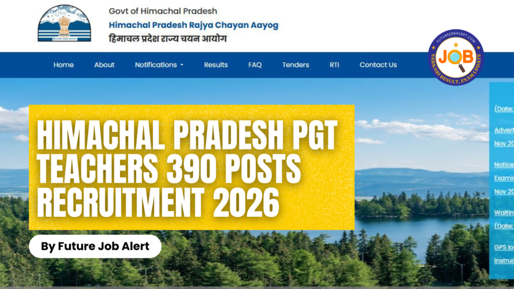 Himachal Pradesh PGT Teachers