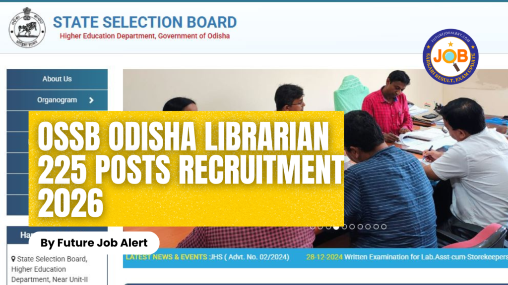 OSSB Odisha Librarian