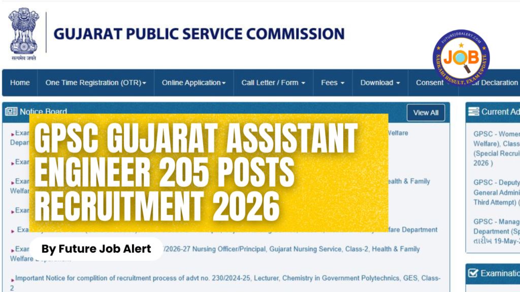 GPSC Gujarat Assistant Engineer