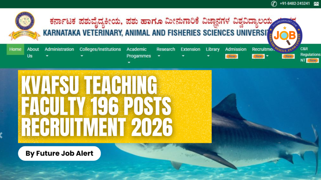 KVAFSU Teaching Faculty