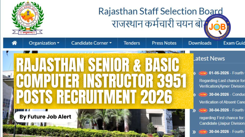 RSSB Rajasthan Senior & Basic Computer Instructor