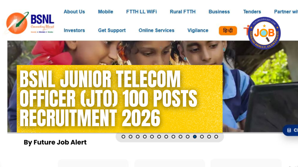 BSNL Junior Telecom Officer (JTO)