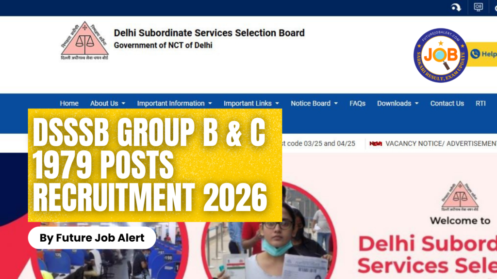 DSSSB Group B & C 2026