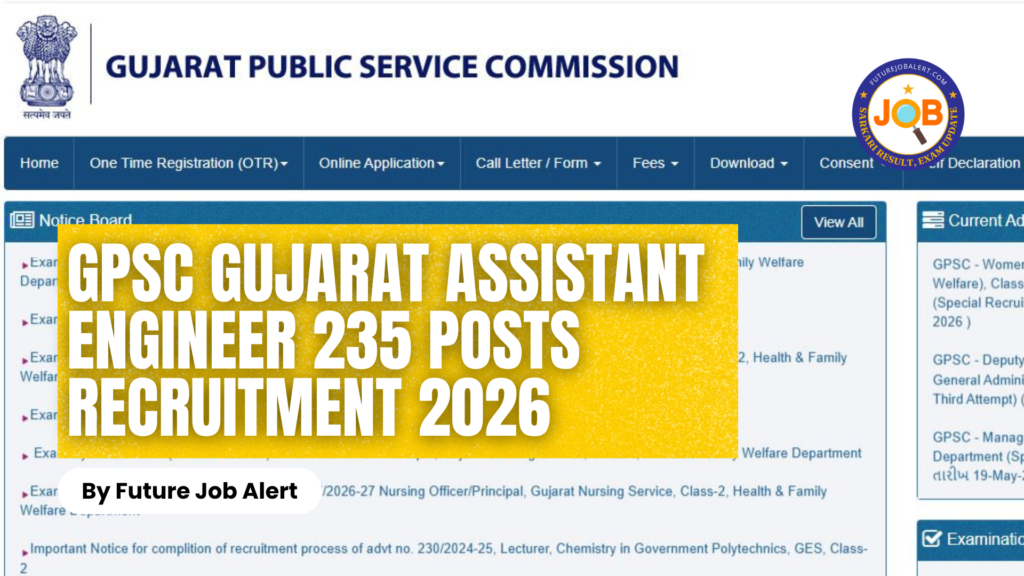 GPSC Gujarat Assistant Engineer