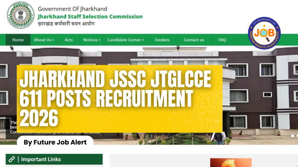Jharkhand JSSC JTGLCCE