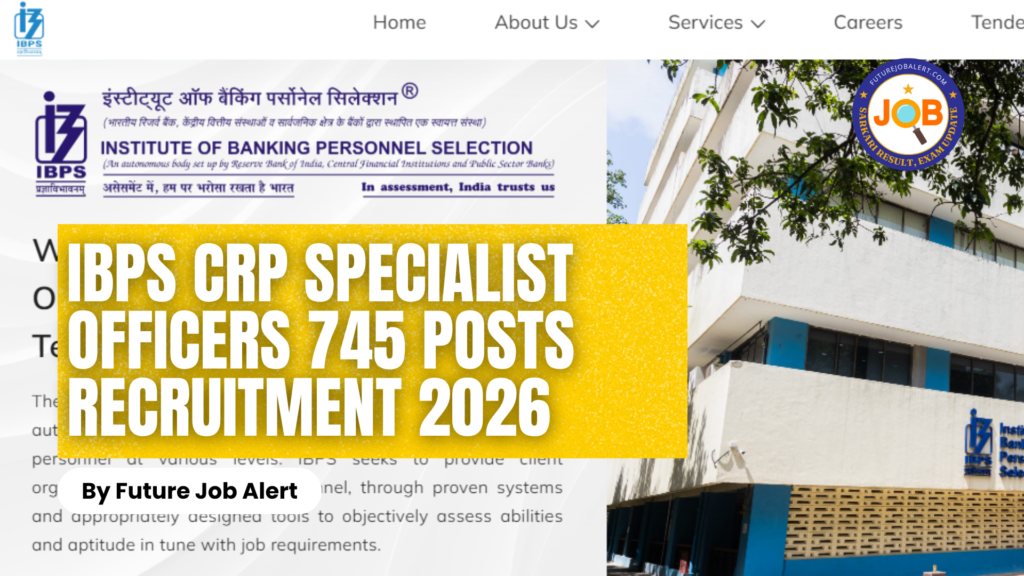 IBPS CRP Specialist Officers