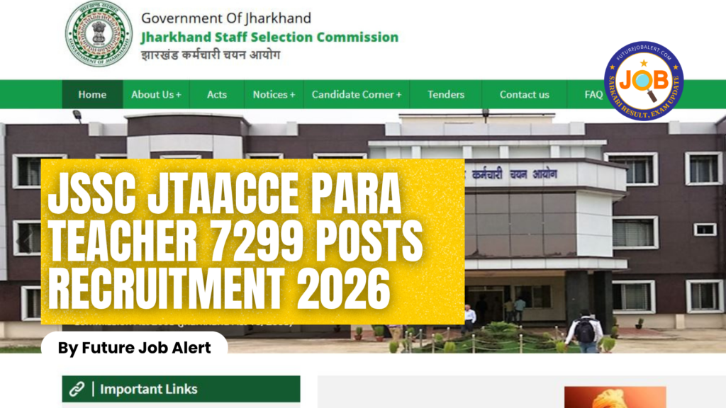 JSSC Para Teacher 2026