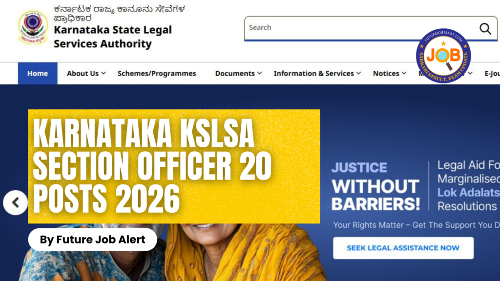 KSLSA Section Officer 2026
