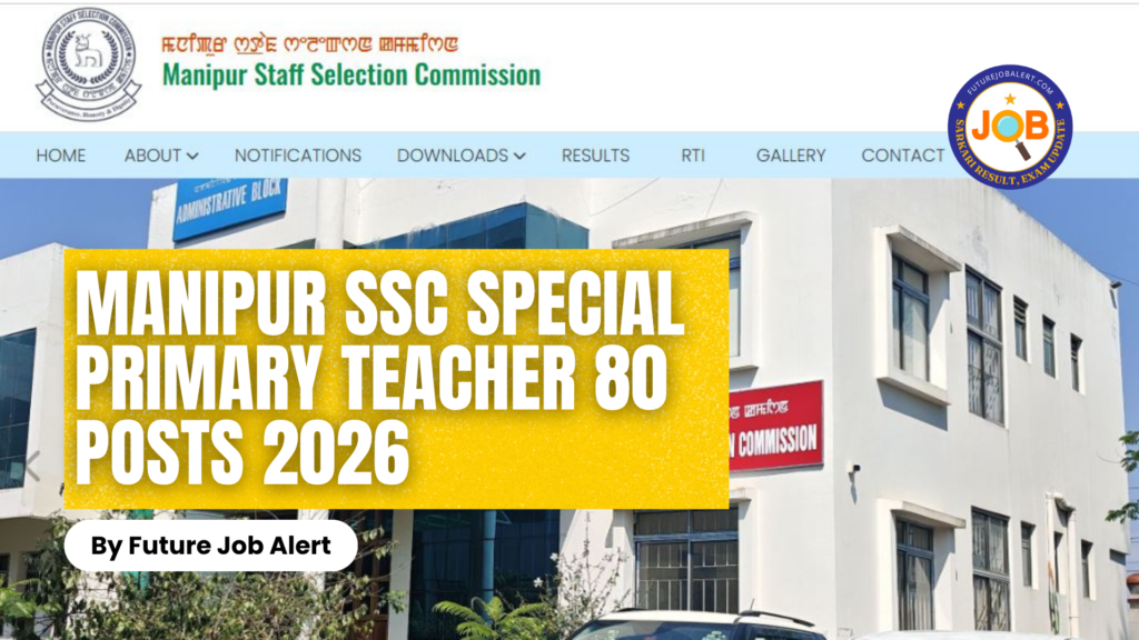 Manipur SSC Special Primary Teacher 2026