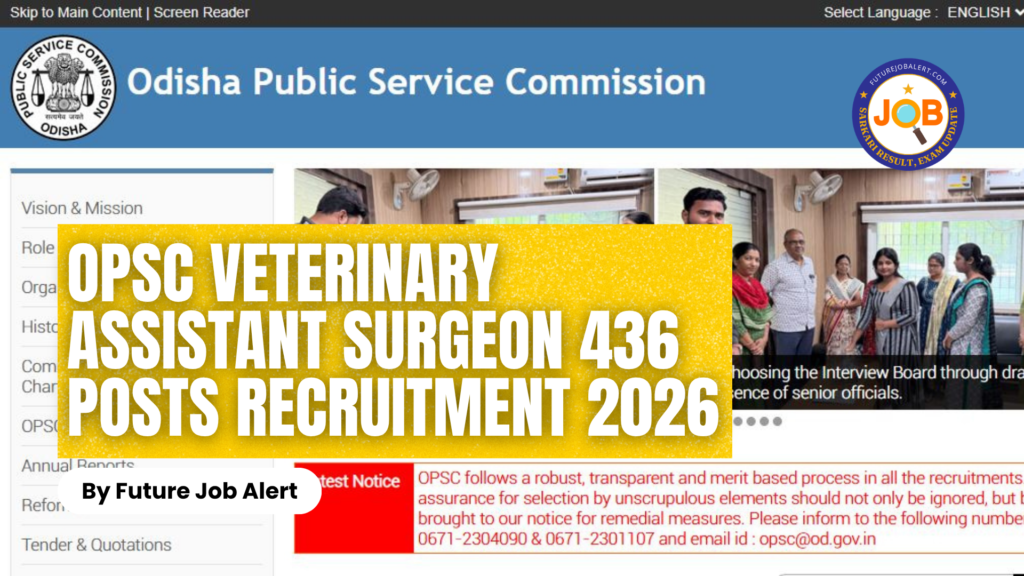 OPSC Veterinary Assistant Surgeon