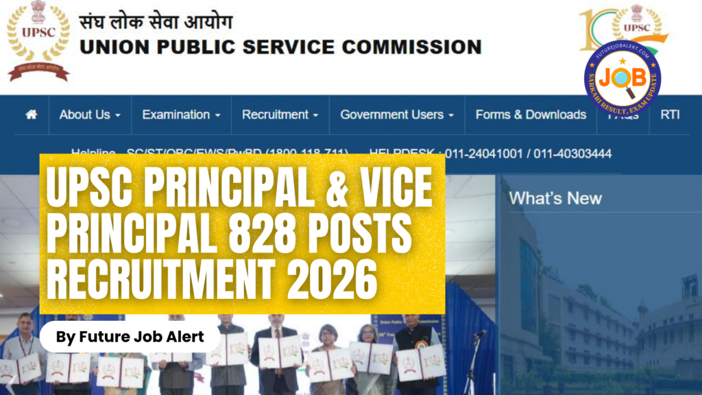UPSC Principal & Vice Principal