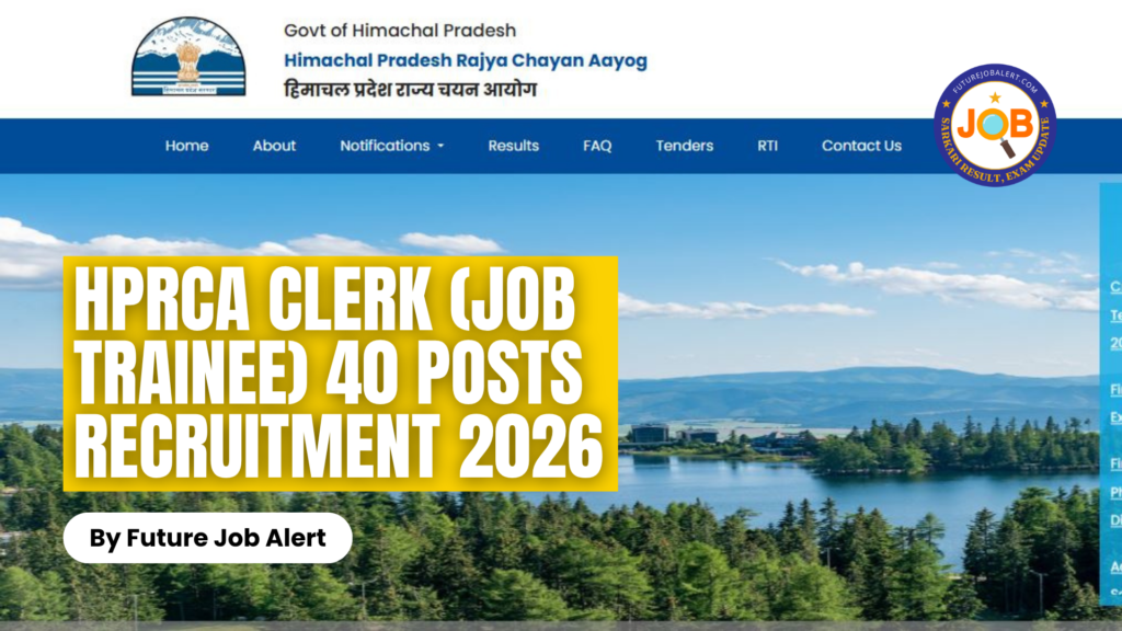 HPRCA Clerk (Job Trainee)