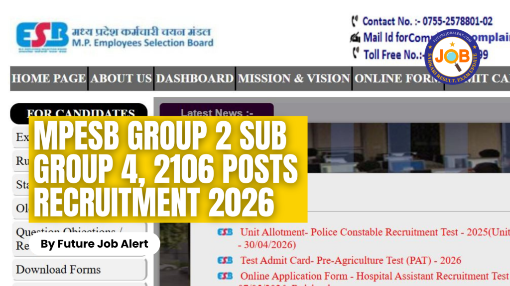 MPESB Group 2 Sub Group 4
