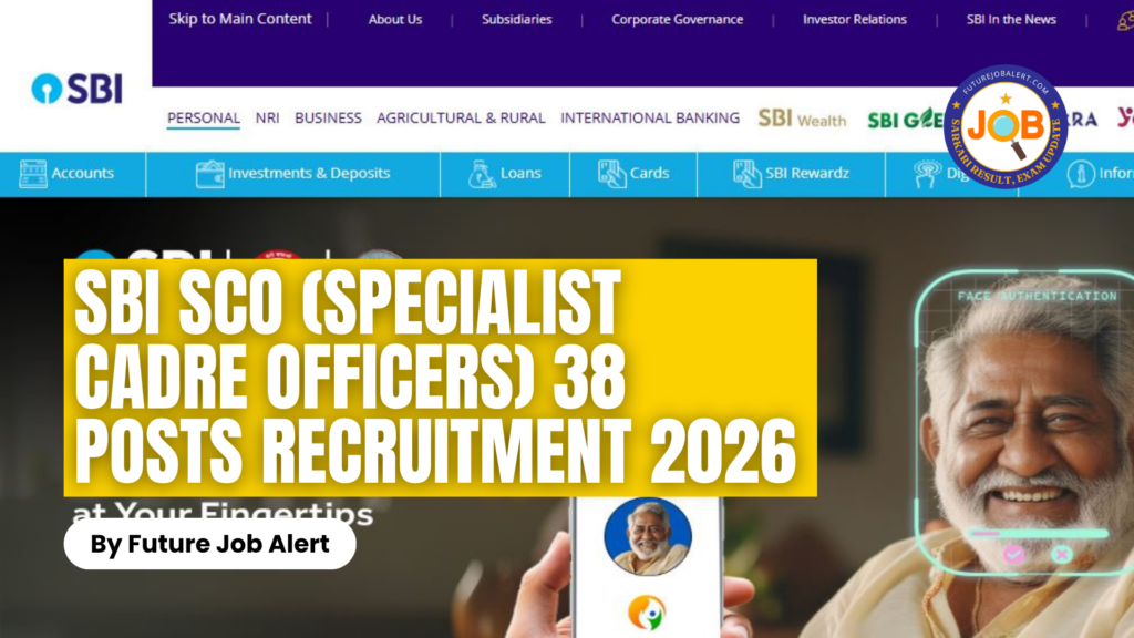 SBI SCO (Specialist Cadre Officers)
